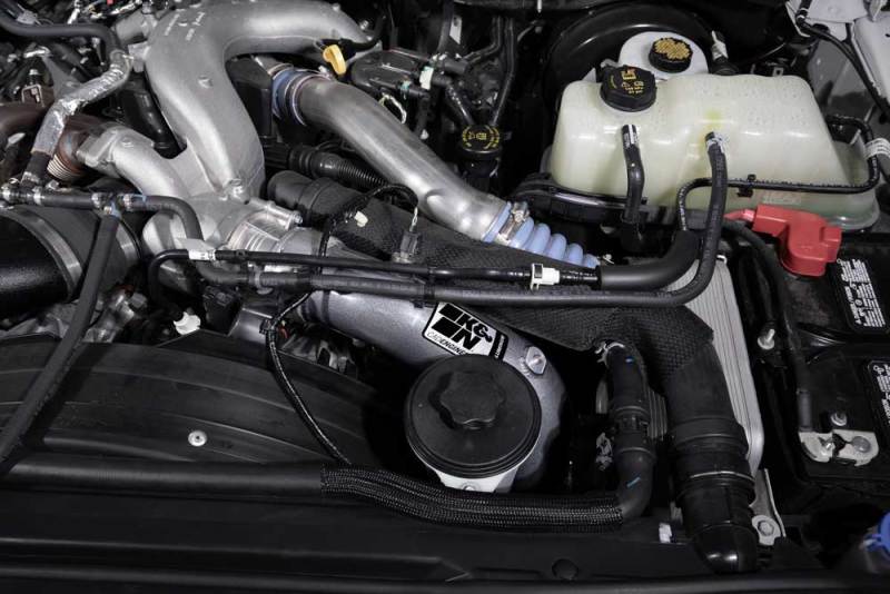 K&N 17-21 Ford F-250/350 6.7L TD Charge Pipe K&N Engineering Turbo Inlets  AXOPROS