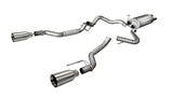 Corsa 2017-2020 Ford F-150 Raptor 3.5L Sport Cat-Back Dual Rear Exit w/ 5in Satin Polished Tip CORSA Performance Catback  AXOPROS
