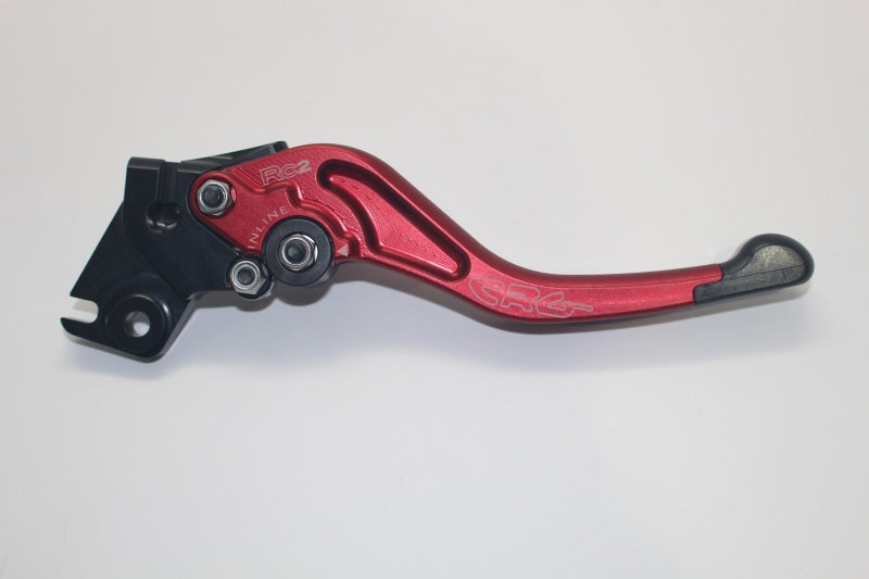 CRG 99-20 Yamaha R6/ R1S RC2 Clutch Lever -Short Red CRG Constructors Levers  AXOPROS