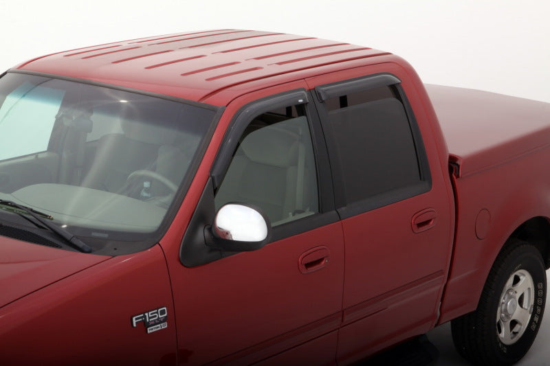 AVS 02-03 Lincoln Blackwood Ventvisor Outside Mount Window Deflectors 4pc - Smoke AVS Wind Deflectors  AXOPROS