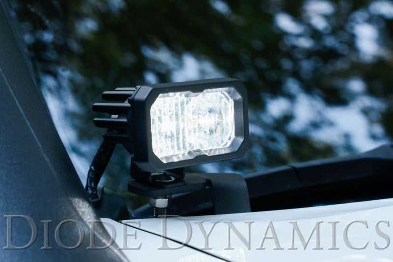 Diode Dynamics Stage Series 2 In LED Pod Pro - White Combo Standard ABL (Pair) Diode Dynamics Light Accessories and Wiring  AXOPROS