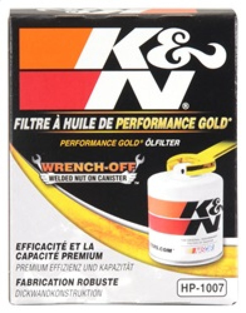 K&N Buick / Chevrolet / Oldsmobile Performance Gold Oil Filter K&N Engineering Oil Filters  AXOPROS