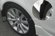 Rally Armor 07-17 Mitsubishi Lancer Basic Black Mud Flap w/ Black Logo Rally Armor Mud Flaps  AXOPROS