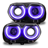 Oracle 15-21 Dodge Challenger RGB+W Headlight DRL Upgrade Kit - ColorSHIFT - BC1 SEE WARRANTY ORACLE Lighting Headlights  AXOPROS