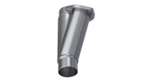 QTP 2.25in Weld-On QTEC Exhaust Cutout Y-Pipe QTP Y Pipes  AXOPROS