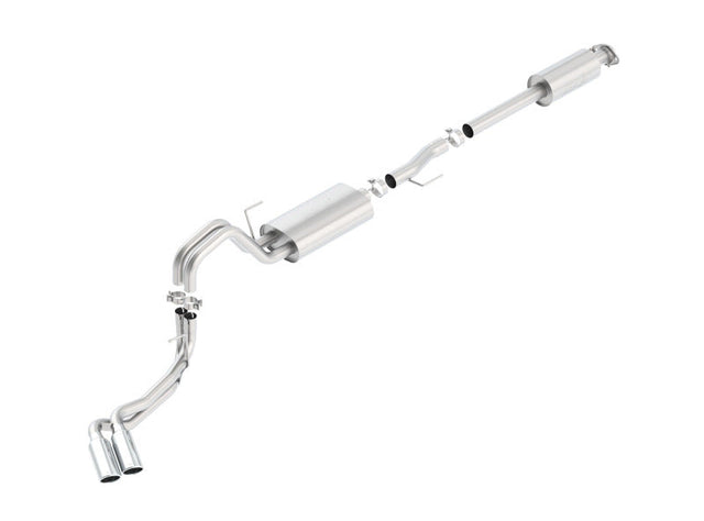 Borla 15-16 Ford F-150 3.5L EcoBoost Ext. Cab Std. Bed Catback Exhaust S-Type Truck Side Exit Borla Catback  AXOPROS