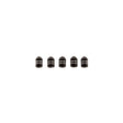 Rugged Ridge Valve Stem Cap Aluminum Black 5 Pack Rugged Ridge Valve Stems  AXOPROS