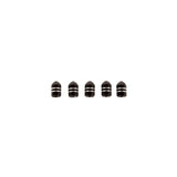 Rugged Ridge Valve Stem Cap Aluminum Black 5 Pack Rugged Ridge Valve Stems  AXOPROS