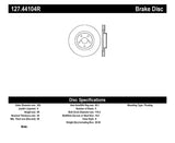StopTech 5/93-98 Toyota Supra Turbo Right Front Slotted & Drilled Rotor Stoptech Brake Rotors - Slot & Drilled  AXOPROS
