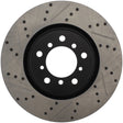 StopTech Slotted & Drilled Sport Brake Rotor Stoptech Brake Rotors - Slot & Drilled  AXOPROS