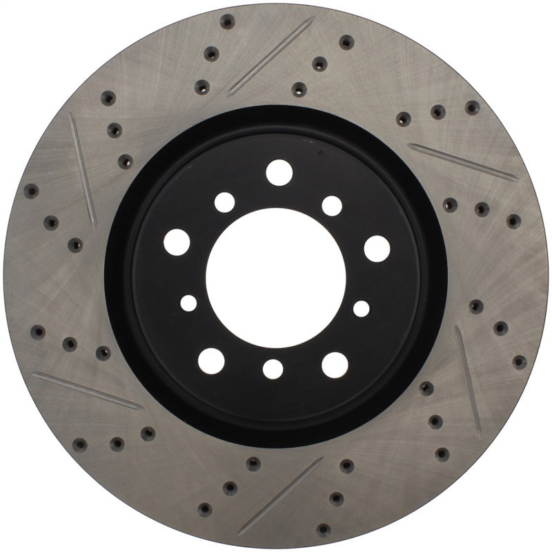 StopTech Slotted & Drilled Sport Brake Rotor Stoptech Brake Rotors - Slot & Drilled  AXOPROS