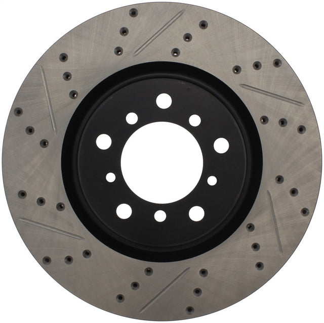 StopTech Slotted & Drilled Sport Brake Rotor Stoptech Brake Rotors - Slot & Drilled  AXOPROS