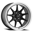 Konig Countergram 19x11B 5x114.3 ET18 Matte Black / Matte Machined Lip Konig Wheels - Cast  AXOPROS
