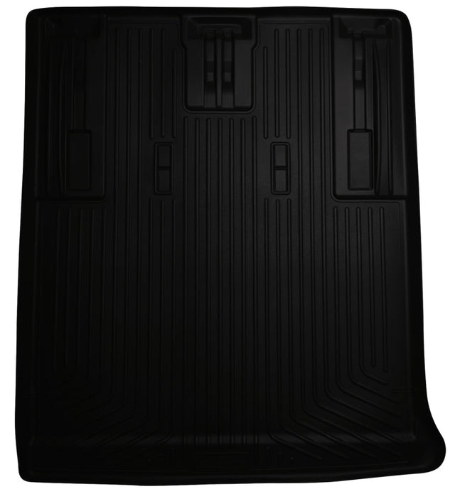 Husky Liners 07-13 GM Escalade/Suburban/Yukon WeatherBeater Black Rear Cargo Liners (5 Ft.) Husky Liners Floor Mats - Rubber  AXOPROS