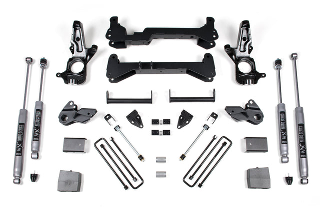 7 Inch Lift Kit - Chevy Silverado Or GMC Sierra 2500HD (01-10) 2WD BDS Suspension Suspension Lift Kit  AXOPROS