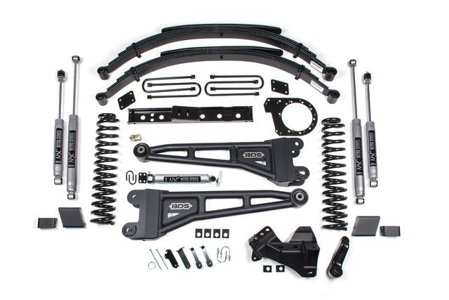 7 Inch Lift Kit W/ Radius Arm - Ford F250/F350 Super Duty (20-22) 4WD - Diesel BDS Suspension Suspension Lift Kit  AXOPROS