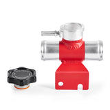 Mishimoto 08-15 Mitsubishi Lancer Evo X Coolant Fill Inlet - Red Mishimoto Coolant Fill Necks  AXOPROS