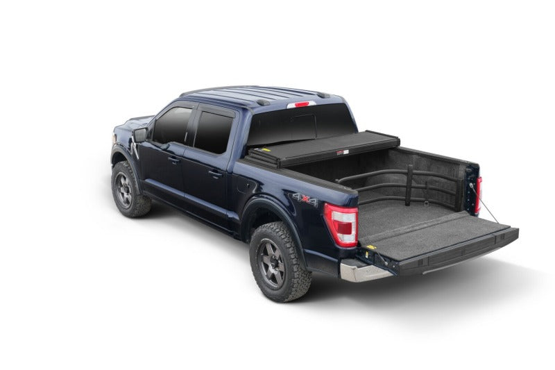 AMP Research 04-22 Ford F-150 Bedxtender HD Sport - Black (Optional No-Drill Brkt 74602-01A) AMP Research Bed Bars  AXOPROS