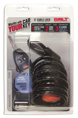 BOLT 6Ft. Cable Lock Chrysler/Dodge/Jeep BOLT Cable Lock  AXOPROS