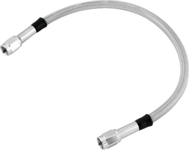 Twin Power 46 Inch Clear Coated Dot Stainless Steel Brake Hose AN-3 TwinPower Brake Line Kits  AXOPROS