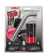 BOLT 5/8 In. Receiver Lock Jeep Center Cut BOLT Trailer Hitch Lock  AXOPROS