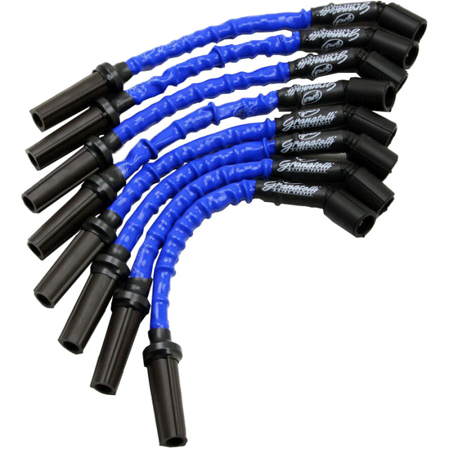 Granatelli 14-23 GM LT1 6.2L Hi-Perf Coil-Near-Plug Ignition Wire Connector Kit w/Blue Jacket Granatelli Motor Sports Spark Plug Wire Sets  AXOPROS