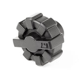 Rugged Ridge 01-19 Jeep Wrangler TJ/LJ/JK/JL Black Elite Aluminum Fuel Cap Rugged Ridge Fuel Caps  AXOPROS