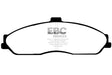 EBC 03-04 Cadillac XLR 4.6 Redstuff Front Brake Pads EBC Brake Pads - Performance  AXOPROS
