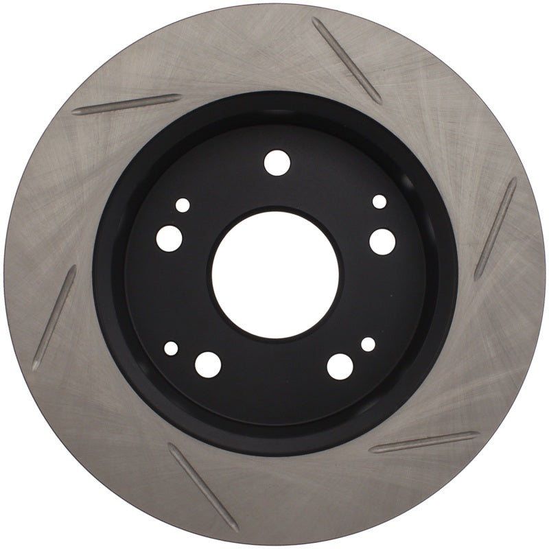 StopTech Power Slot Slotted 02-06 Acura RSX Incl. Type S / 97-01 Integra Type R Rear Right Rotor Stoptech Brake Rotors - Slotted  AXOPROS