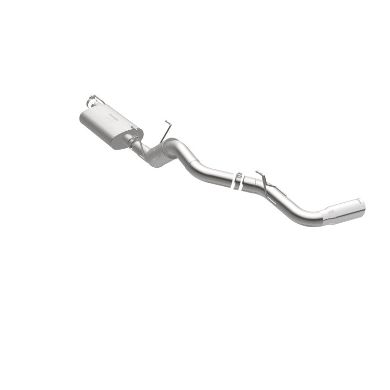 MagnaFlow Cat-Back, SS, 4in, Single Pass Side Rear Exit 5in Tip 14-15 Ram 2500 6.4L V8 CC LB/MC SB Magnaflow Catback  AXOPROS