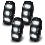 Oracle Underbody  RGB+W Wheel Well Rock Light Kit - 4 PCS - ColorSHIFT ORACLE Lighting Light Bars & Cubes  AXOPROS