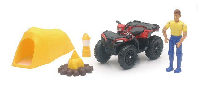 New Ray Toys Polaris Sportsman XP1000 Camping Set/ Scale - 1:18 New Ray Toys Toys  AXOPROS
