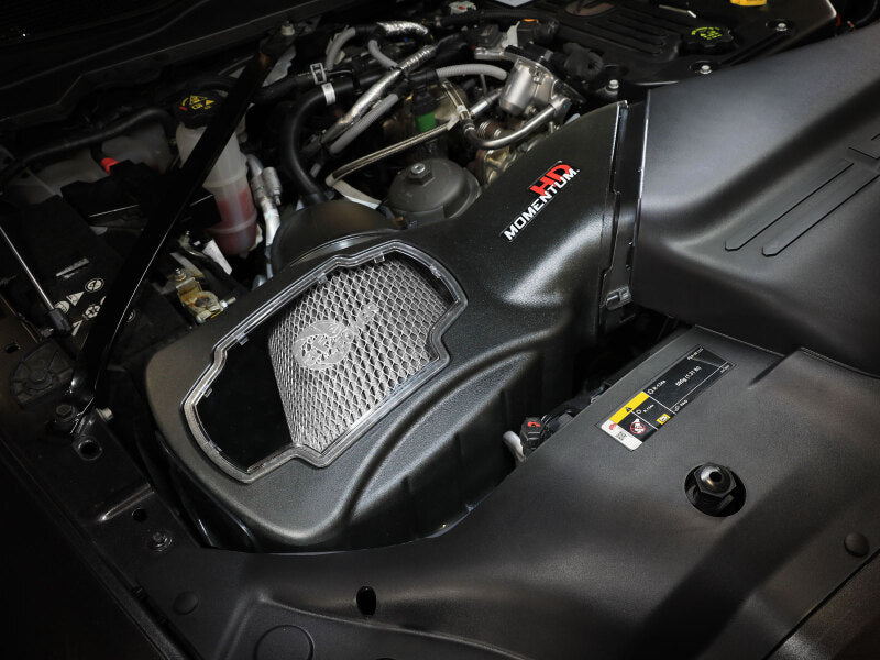 aFe aFe 25-26 RAM L6-6.7L (td) Momentum HD Cold Air Intake System w/ Pro DRY S Filter Cold Air Intakes aftermarket performance part