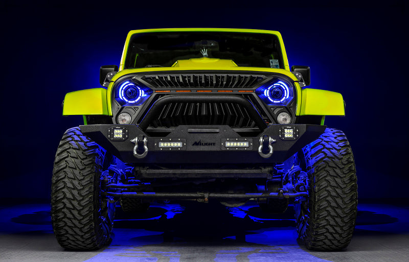 Oracle Oculus 7in ColorSHIFT Bi-LED Projector Headlights for Jeep Wrangler JK SEE WARRANTY ORACLE Lighting Headlights  AXOPROS