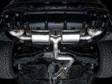 AWE MK8 Volkswagen Golf R 3in Touring Edition Quad Exhaust - Diamond Black Tips AWE Tuning Catback  AXOPROS