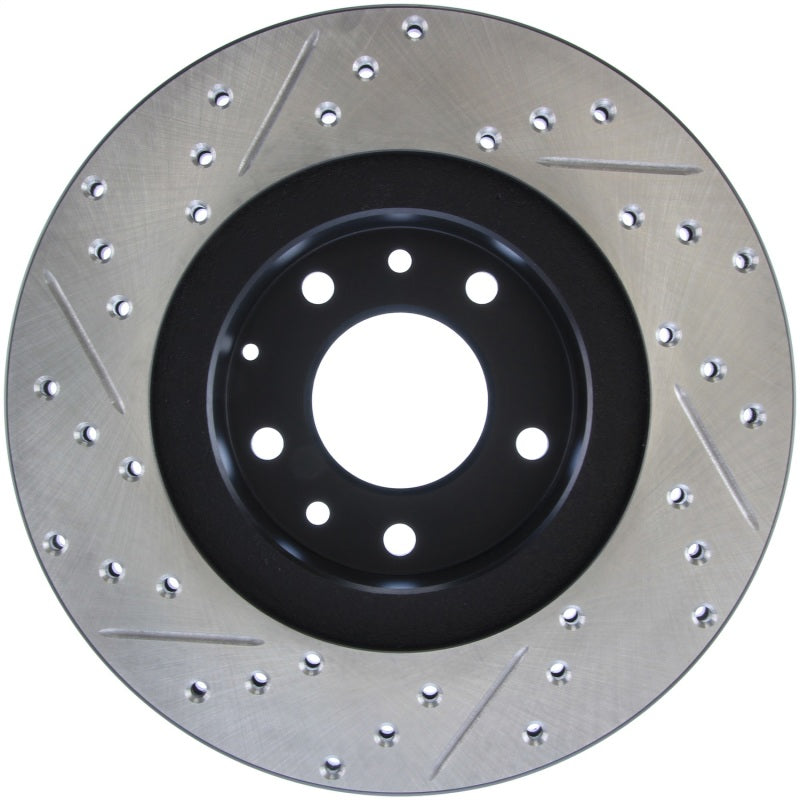 StopTech Slotted & Drilled Sport Brake Rotor Stoptech Brake Rotors - Slot & Drilled  AXOPROS