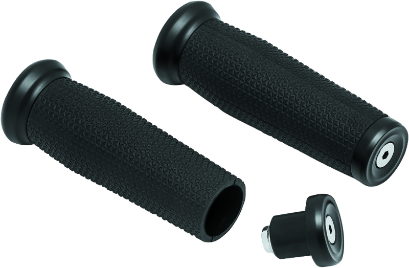 Kuryakyn Thresher Grip Metric Black Kuryakyn Grips  AXOPROS