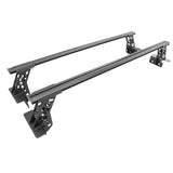 Go Rhino 15-22 Ford F-150 / 07-21 Toy. Tundra XRS Cross Bars Kit - Tex Blk (Attch Tonneau Cvr T-Trk) Go Rhino Truck Bed Rack  AXOPROS