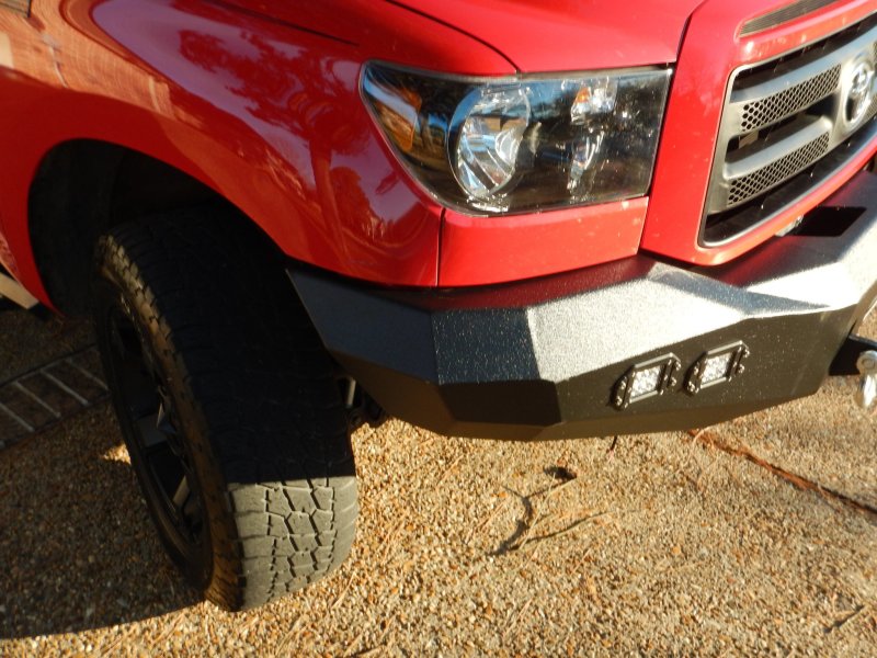 DV8 Offroad 07-13 Toyota Tundra Front Bumper DV8 Offroad Bumpers - Steel  AXOPROS