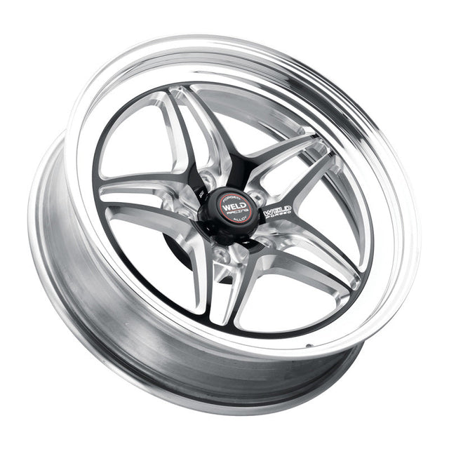 Weld S81 18x5 / 5x120 BP / 2.1in. BS (-23mm Offset) Black Wheel 3.18 ID (High Pad) - Non-Beadlock Weld Wheels - Forged  AXOPROS