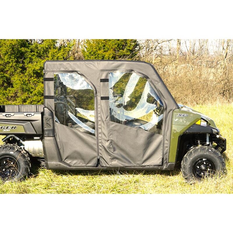 Seizmik 14-19 Polaris 1000 Ranger XP Crew Soft Doors w/ Zippers Kit Seizmik Doors  AXOPROS