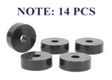 Whiteline 1959-1973 Jeep CJ5 Body Mount Bushing Set Whiteline Bushing Kits  AXOPROS