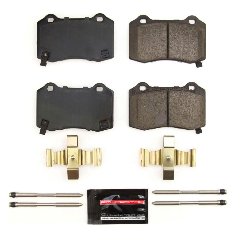 Power Stop 18-21 Jeep Grand Cherokee Rear Z23 Evolution Sport Brake Pads w/Hardware PowerStop Brake Pads - Performance  AXOPROS