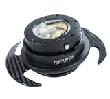 NRG Quick Release Kit Gen 3.0 - Black Body / Black Ring w/ Carbon Fiber Handles NRG Quick Release Adapters  AXOPROS