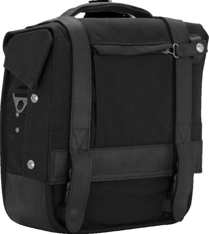 Burly Brand Voyager Saddlebag Each - Black Burly Brand Bags - Saddlebags  AXOPROS