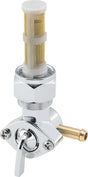Bikers Choice 78-86 Big Twin & XL Chrome 22MM Petcock Straight Right Facing Outlet Bikers Choice Fuel Components Misc  AXOPROS