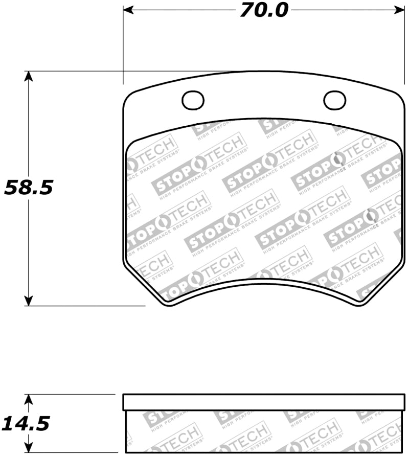 StopTech Street Touring Brake Pads Stoptech Brake Pads - OE  AXOPROS