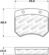 StopTech Street Touring Brake Pads Stoptech Brake Pads - OE  AXOPROS