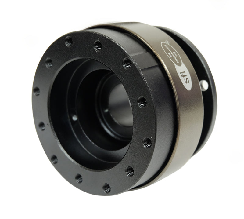 NRG Quick Release Gen 2.0 - Black Body / Chrome Ring SFI Spec 42.1 NRG Quick Release Adapters  AXOPROS
