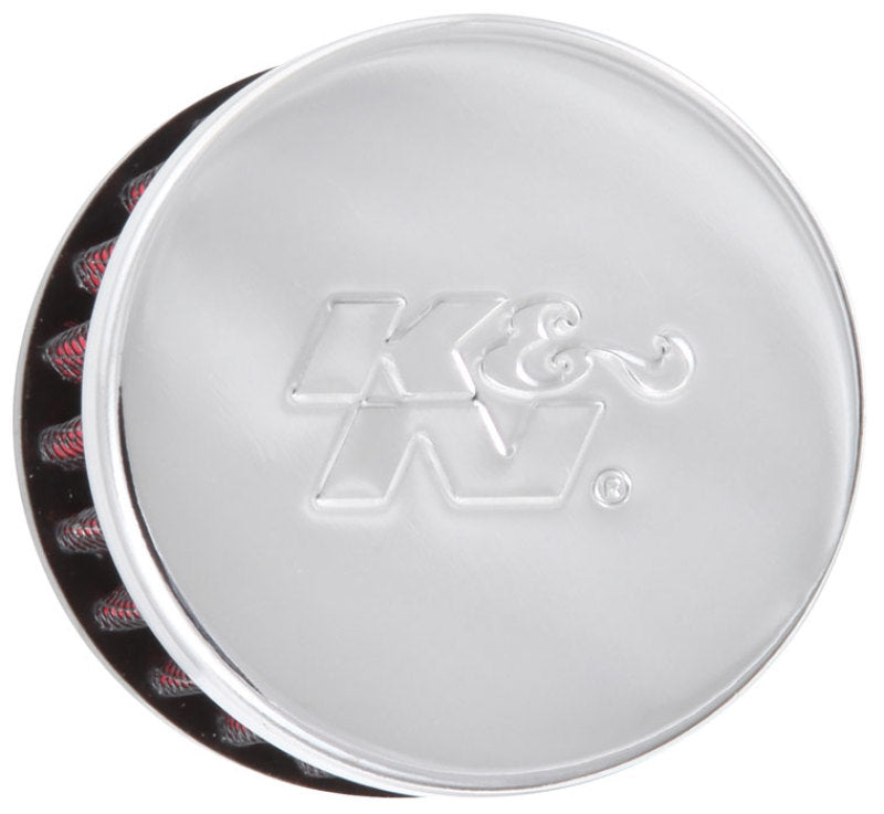 K&N Clamp On Rubber Base Crankcase Vent Filter 0.375in Flange ID x 2in OD x 1.5in Height K&N Engineering Air Filters - Universal Fit  AXOPROS